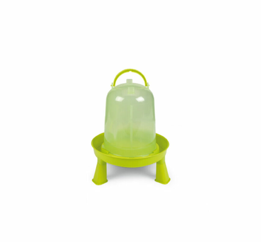 Gaun Eco abreuvoir volailles 3 L vert lime avec pieds