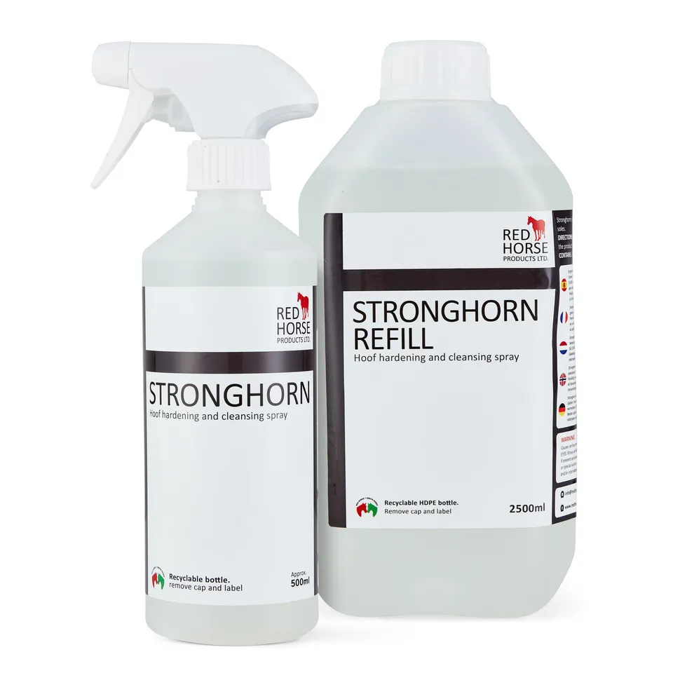 Red Horse Stronghorn durcisseur sabot cheval corne