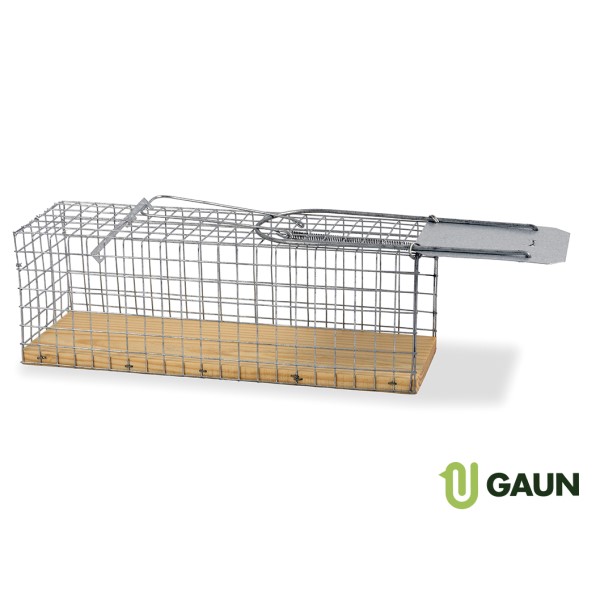 GAUN Gibier petite cage piège souris galvanisé sans tuer