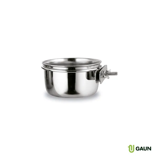 GAUN Oiseaux Stainless Steel Feeder Medium mangeoire inox