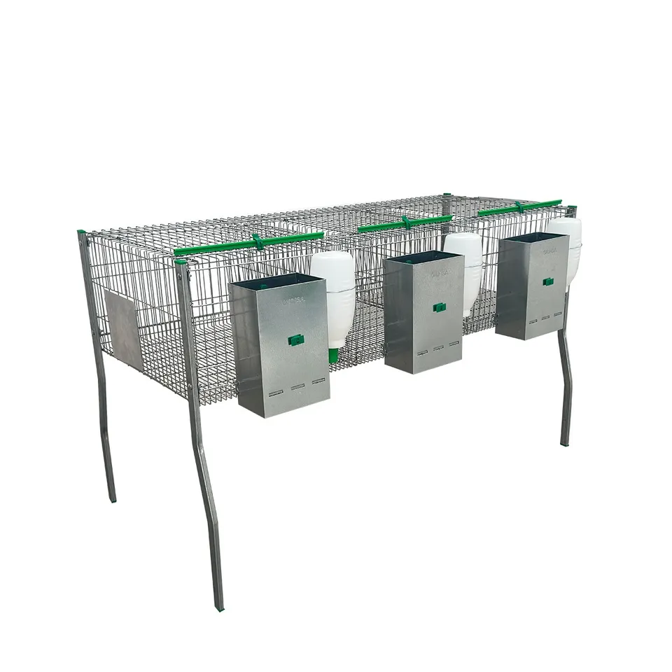 Gaun Lapins Cage Familiar 3 Compartiments + Biberon