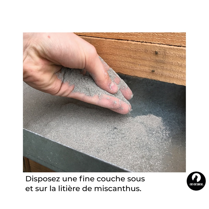 Cot Cot House Terre de diatomée anti-poux 1 kg