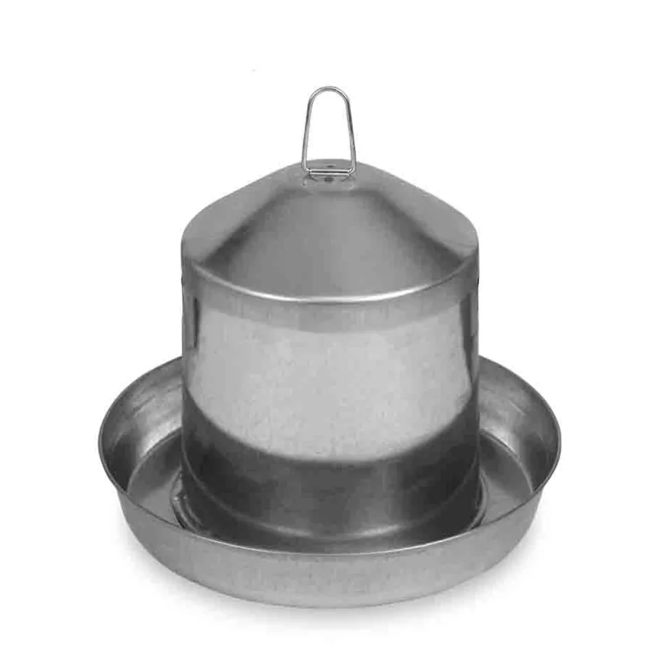 Gaun Volailles Abreuvoir Métal 8 L Double Paroi