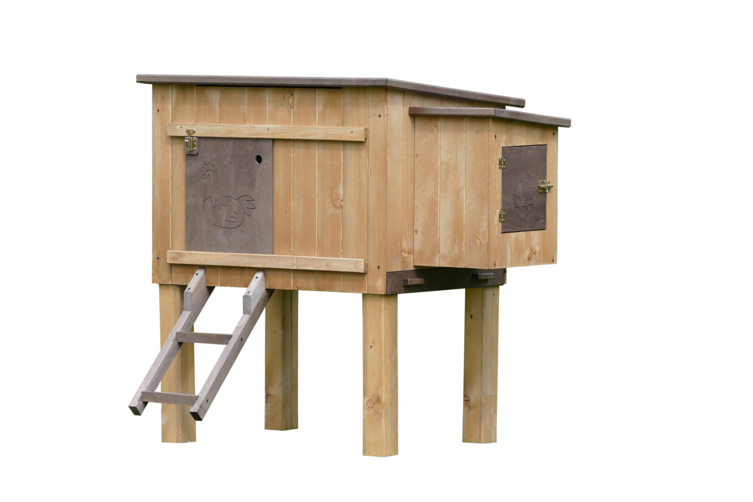 GAUN Volailles poulailler Madrid 1,5 m abri poules rampe