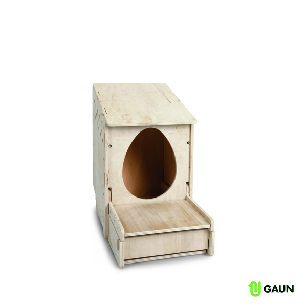 Gaun Volailles Pondoir en bois pour poules ponte
