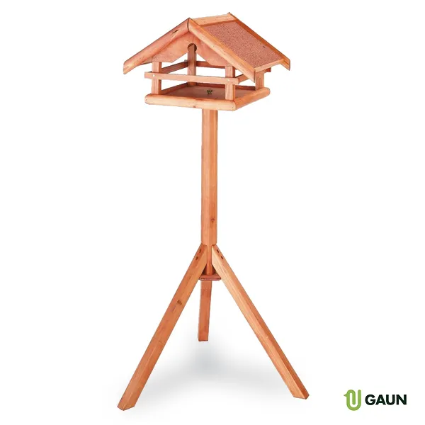GAUN Oiseaux Mangeoire Bois Oiseaux Hiver Volière