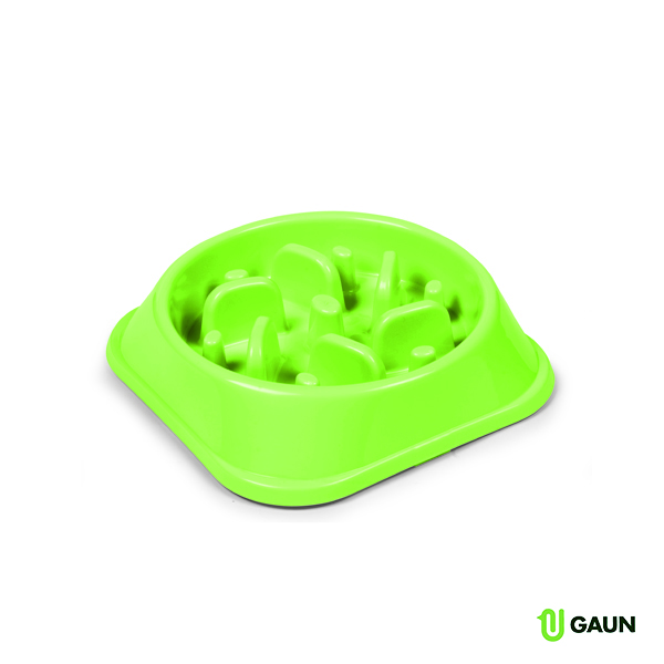 GAUN Chats Slow Feed gamelle anti-glouton ronde