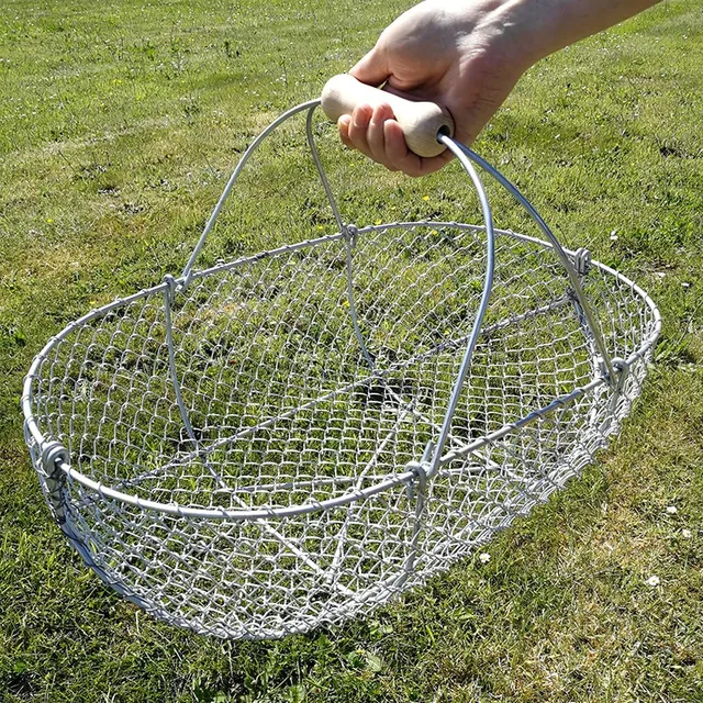 Cot Cot House Panier de Récolte 30L Métal Fabriqué Bretagne