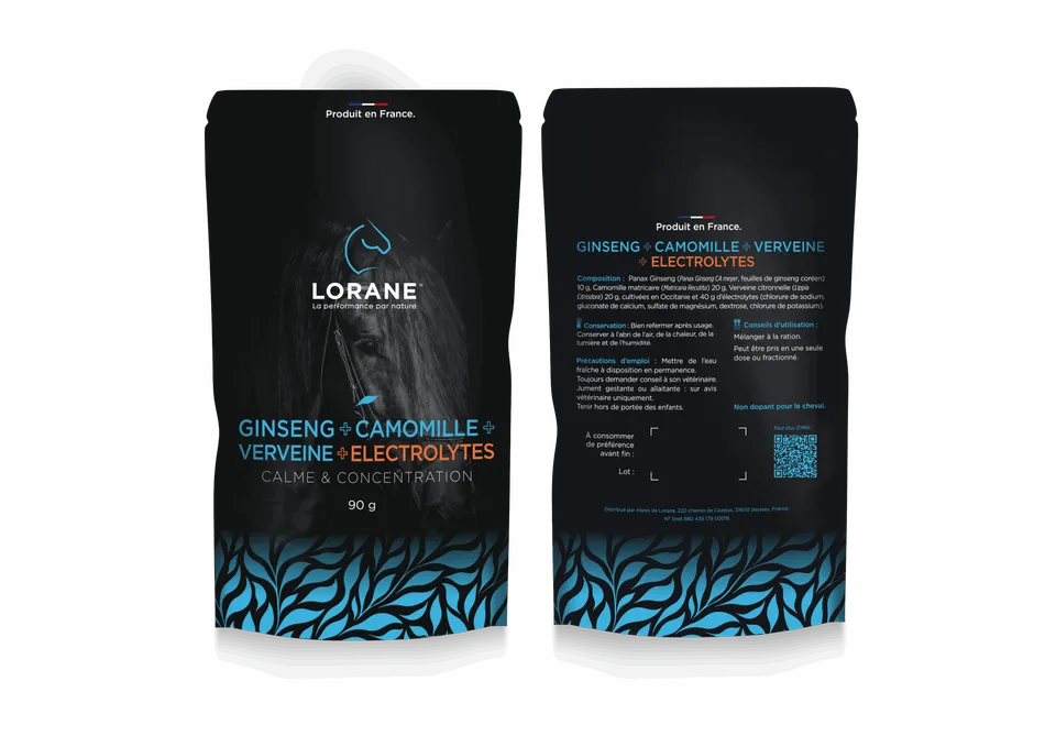 LORANE Zen One Shot ginseng seringue cheval stress