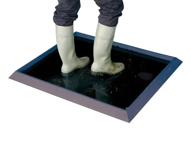 IDS Footbath Tapis désinfectant bottes caoutchouc 810x985 mm