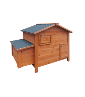 GAUN Berlin poulailler toit PVC 136 cm petit élevage