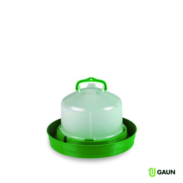 GAUN Volailles abreuvoir Premium 5 L vert bouchon