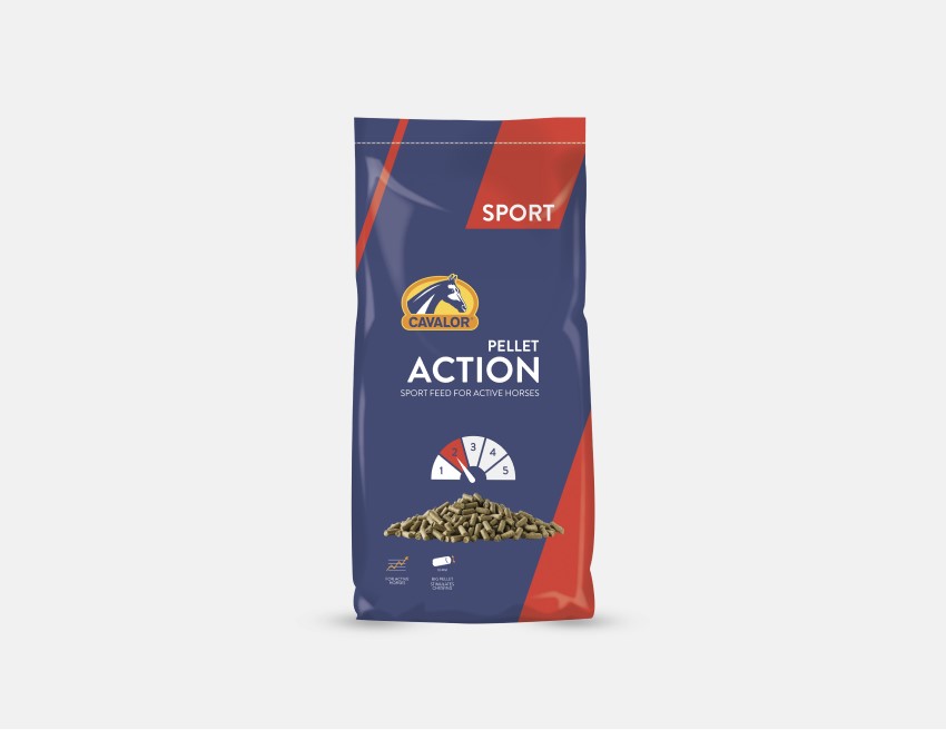 Cavalor Action Pellet granulé cheval 20 kg énergie sport
