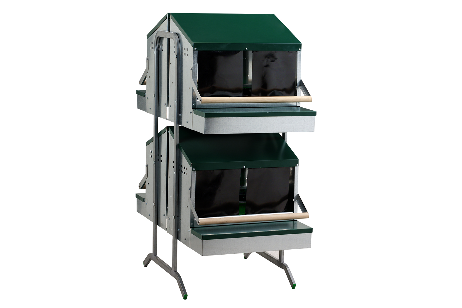 Gaun Volailles batterie pondoirs 50 cm 2 faces pour poules