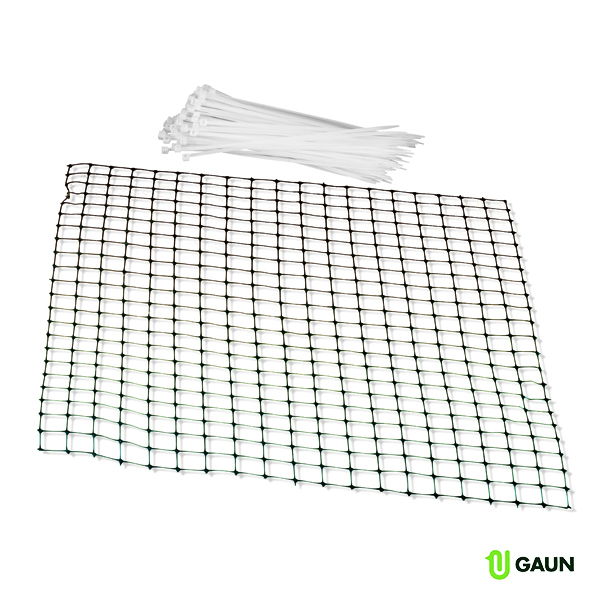 GAUN Oiseaux filet volière 2 x 200 m protection extérieure