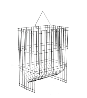 GAUN Volailles râtelier à foin galvanisé L poules