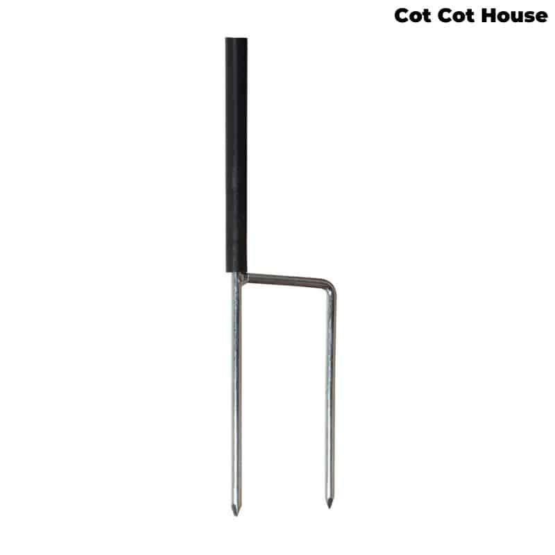 Cot Cot House Enclos pour poules piquets filet 110 cm lot 5