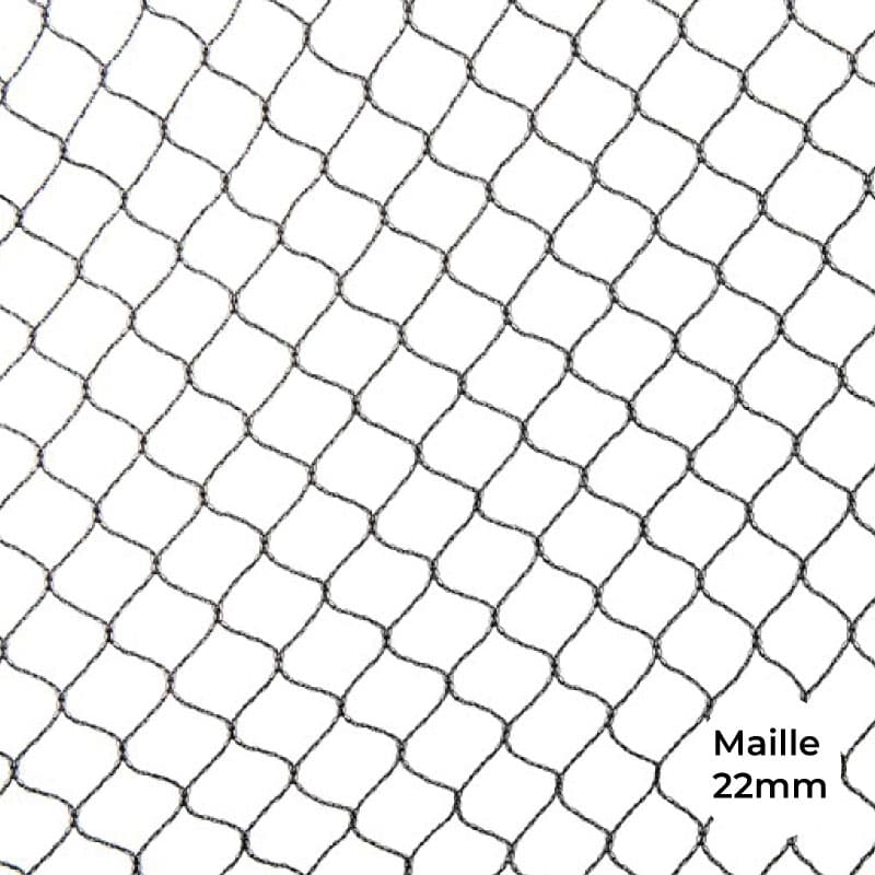 Cot Cot House Enclos filet volière 5x5 m maille 22 mm