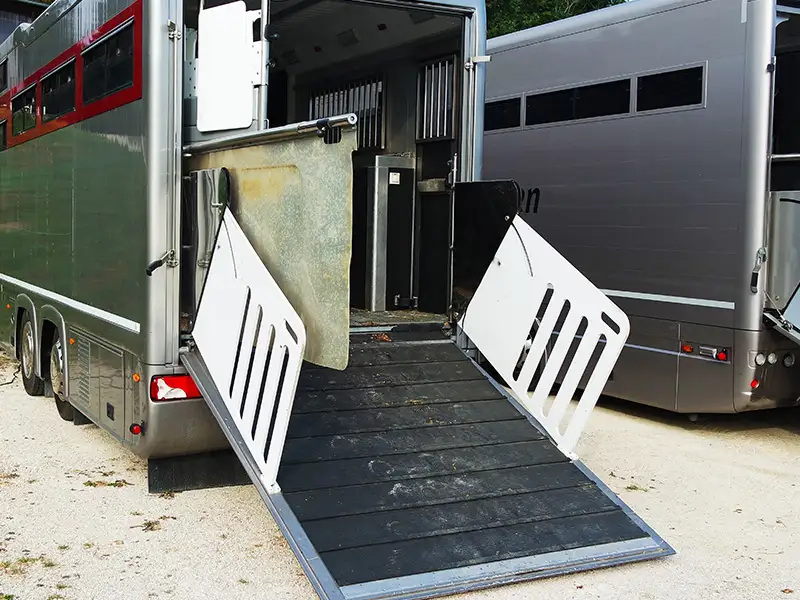 IDS RAMP tapis pont van chevaux à la coupe antidérapant