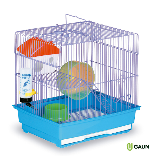 Gaun Lapins Cage Hamster N°3 Grillage Métal Rongeur