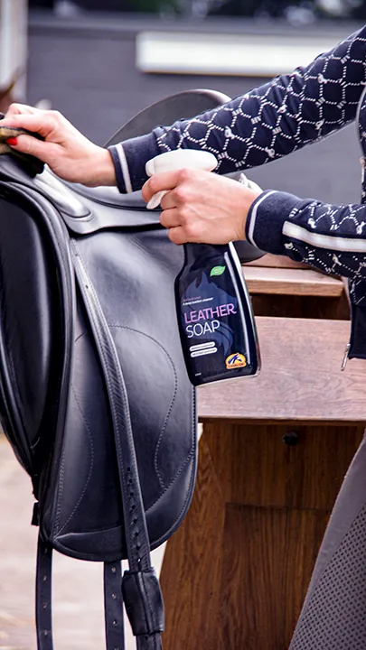 Cavalor Care Leather Soap savon cuir selle
