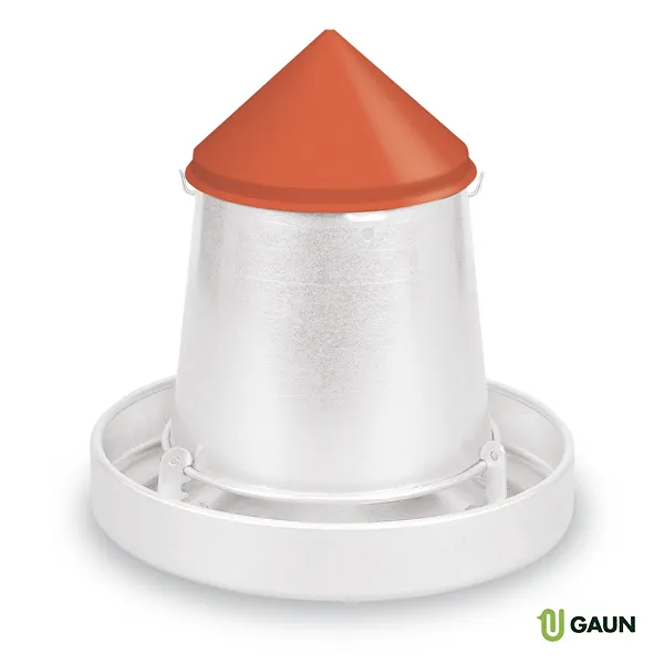 Gaun Volailles couvercle trémie 5/10 kg poule
