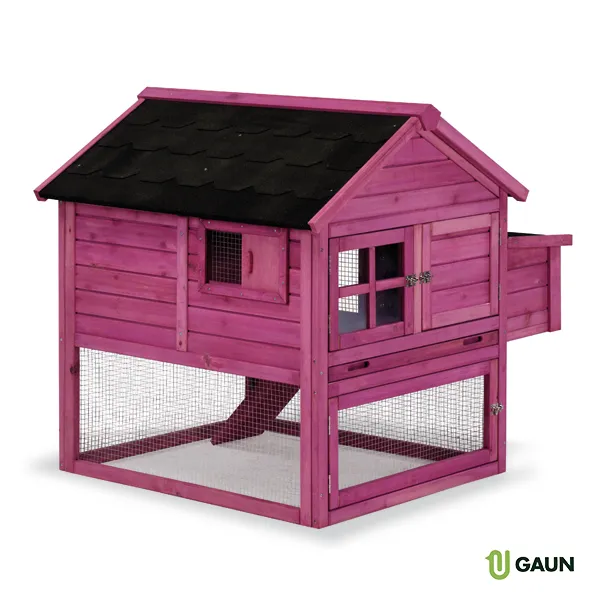 GAUN Volailles Milan poulailler bois compact