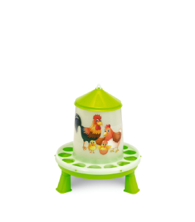 Gaun Happy Range Trémie Volailles 2 kg Verte Lime sur Pieds
