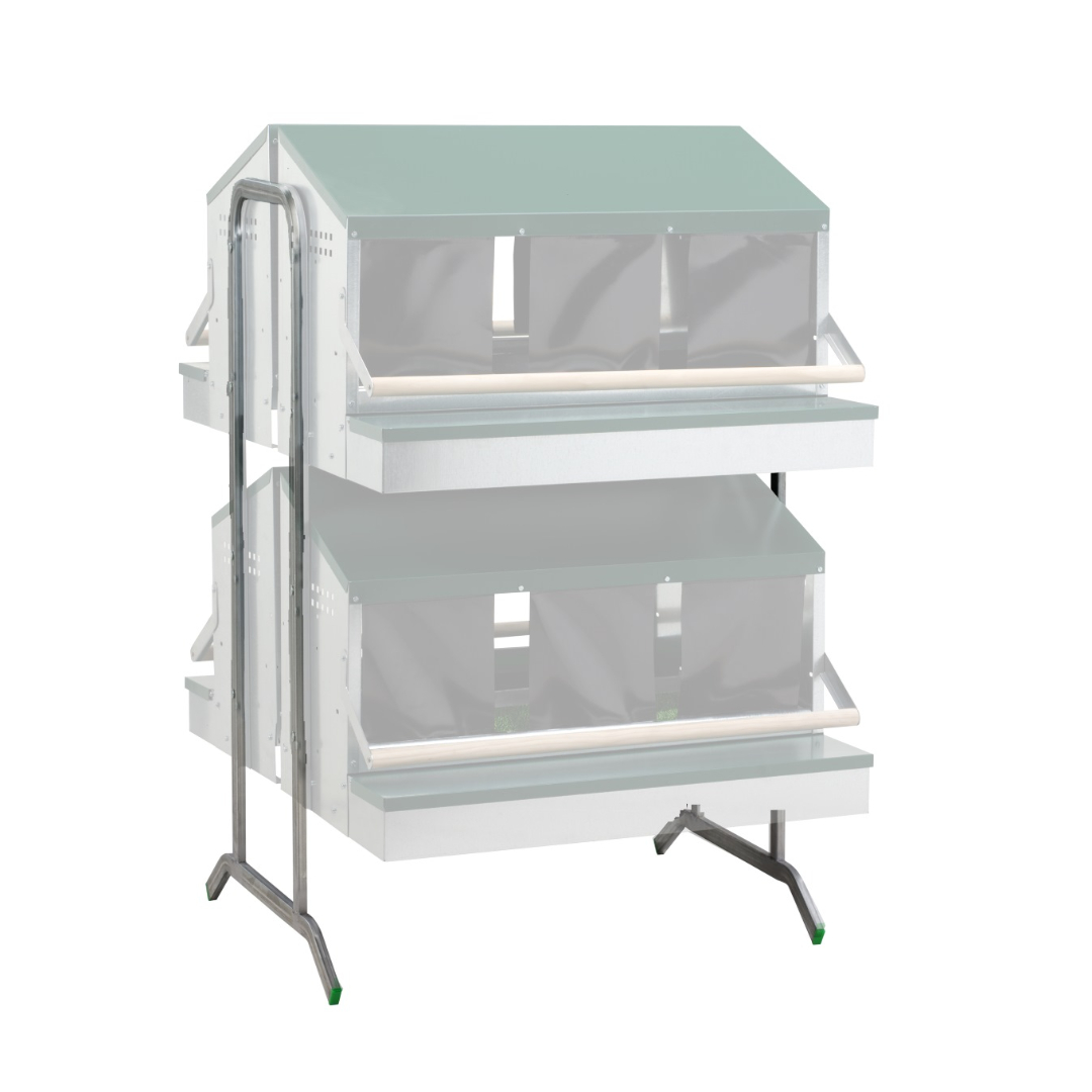 GAUN Volailles Kit 2 Pieds Pondoir Collectif Double Face