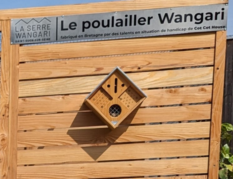 Cot Cot House PA6080-ANAT panneau affichage pédagogique dibon