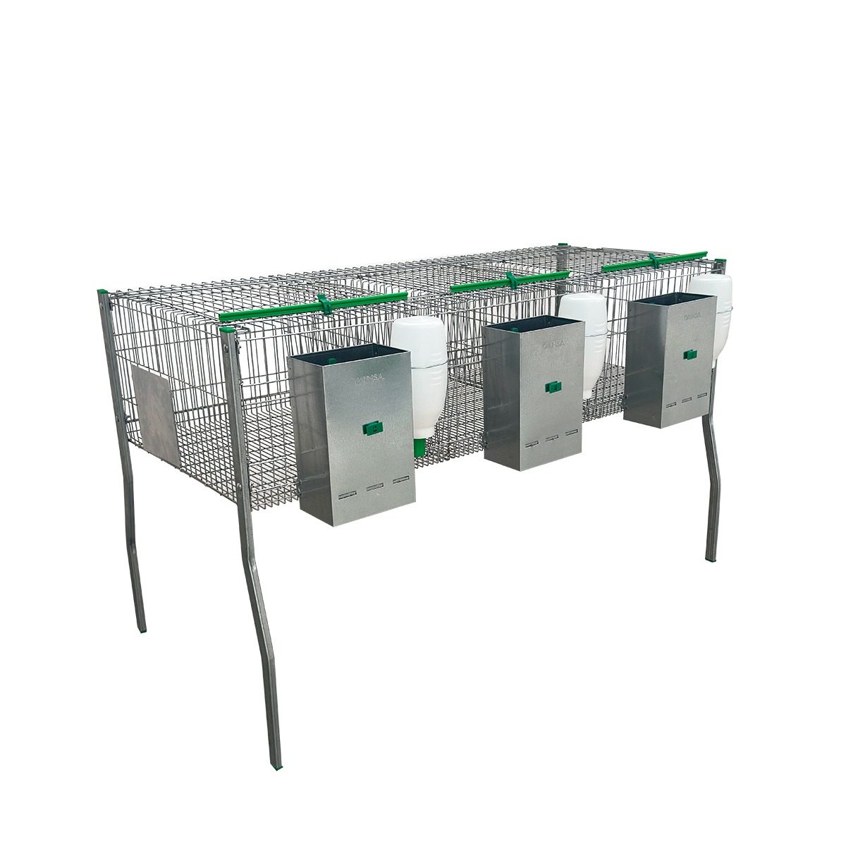 Gaun Lapins Cage Familiar 3 Compartiments + Biberon