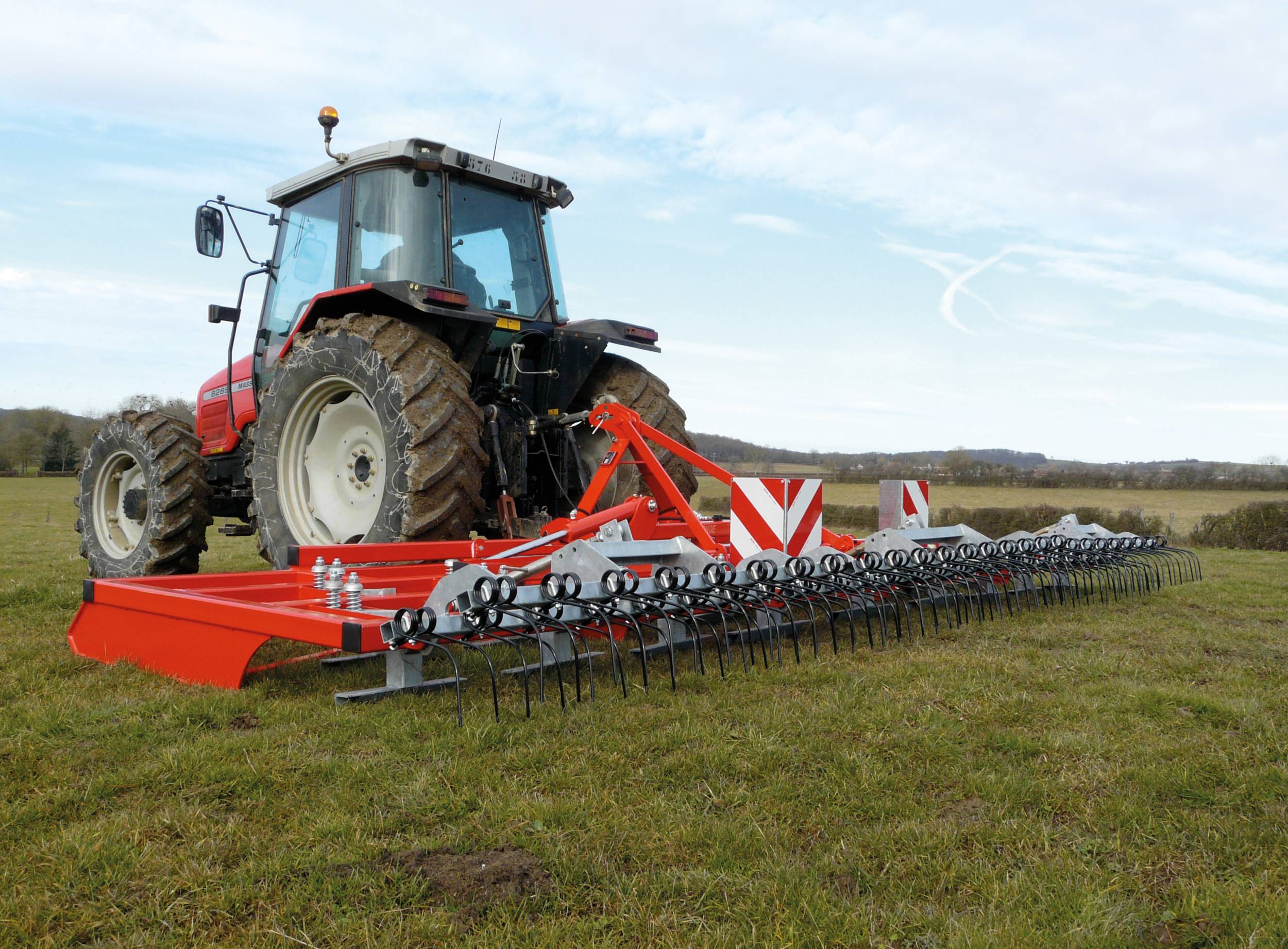 Ponge Green S herse de prairie scarificateur régénération