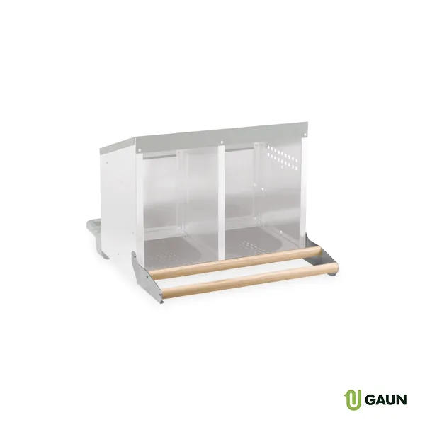 GAUN Volailles Paradera Madera pondoir perchoir 2 cases