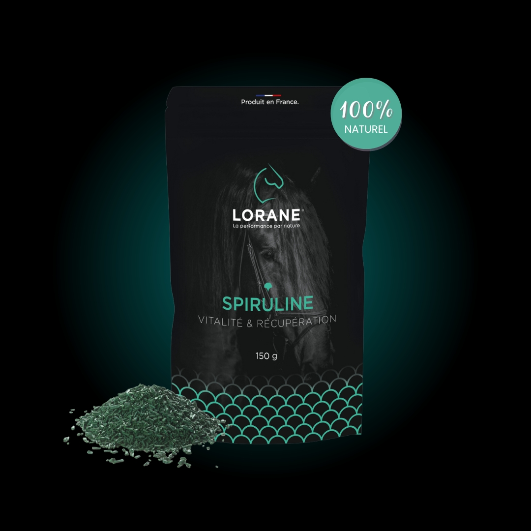 Lorane Vitalité Spiruline complément cheval énergie