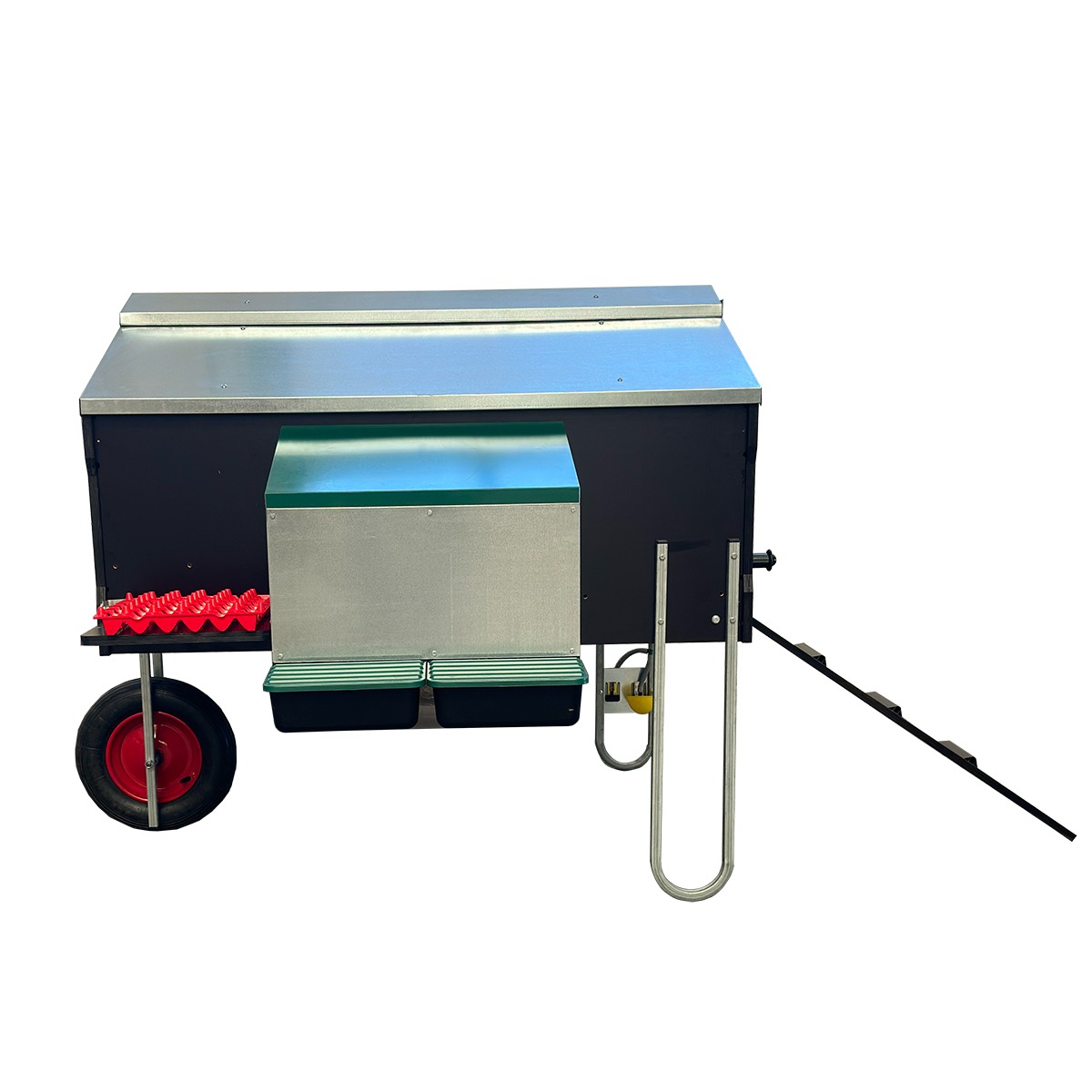 Gaun Volailles Poulailler Mobile 1 x 1,2 m