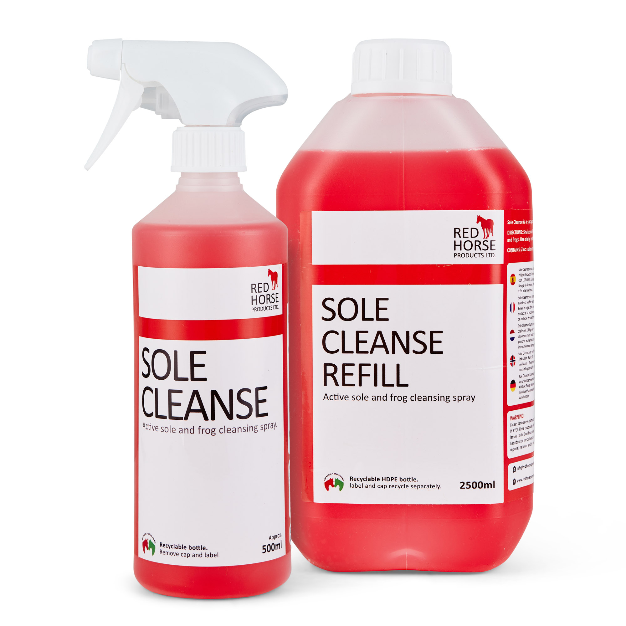 Red Horse Hoof Care Sole Cleanse nettoyant sabot