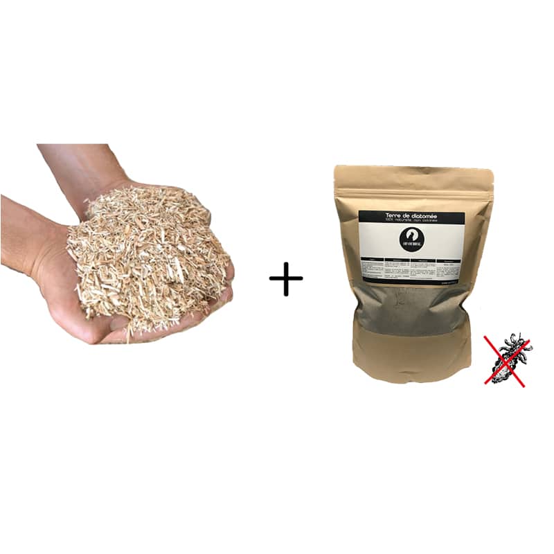 Cot Cot House terre de diatomée poule 0,5kg non calcinée
