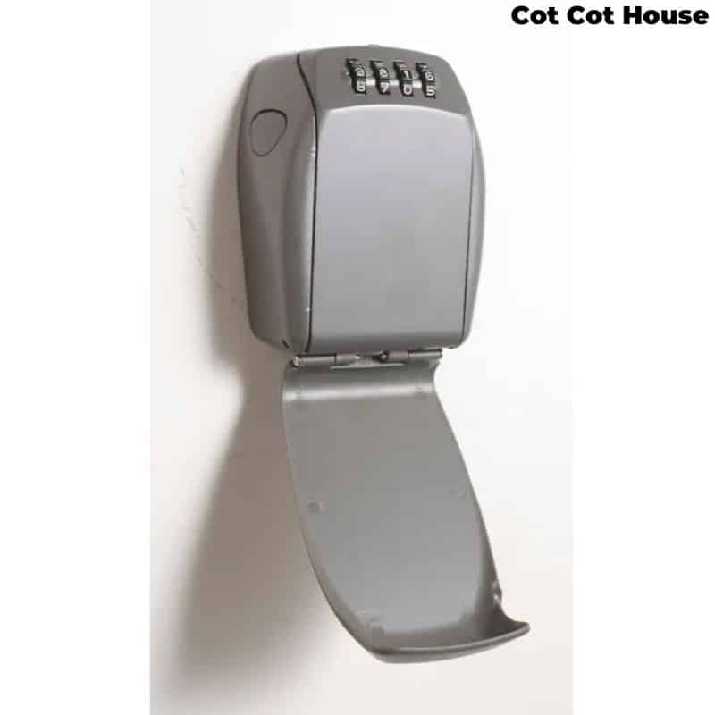 Cot Cot House Boite coffre à clés murale à code cadenas