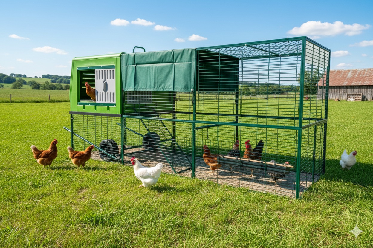 Gaun Volailles The Egg Palace poulailler 7-9 poules HDPE