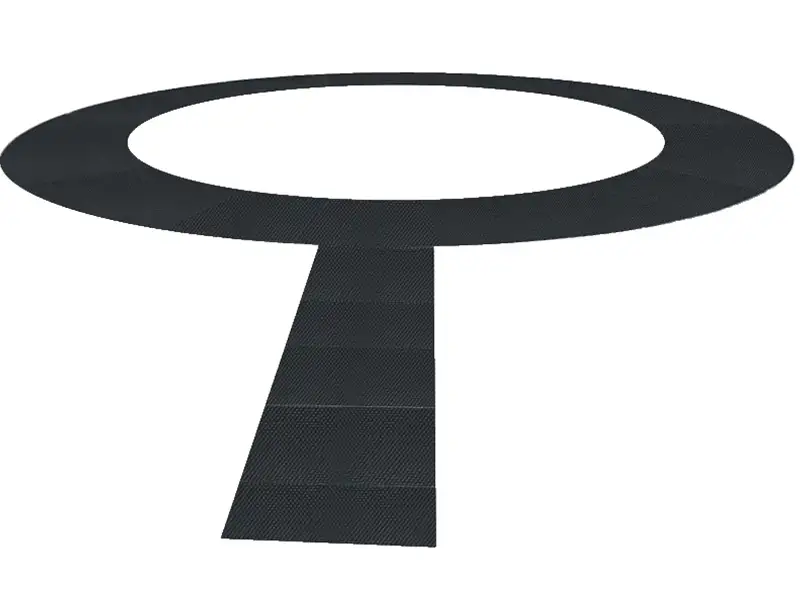 IDS ID Walker tapis marcheur chevaux caoutchouc sur mesure