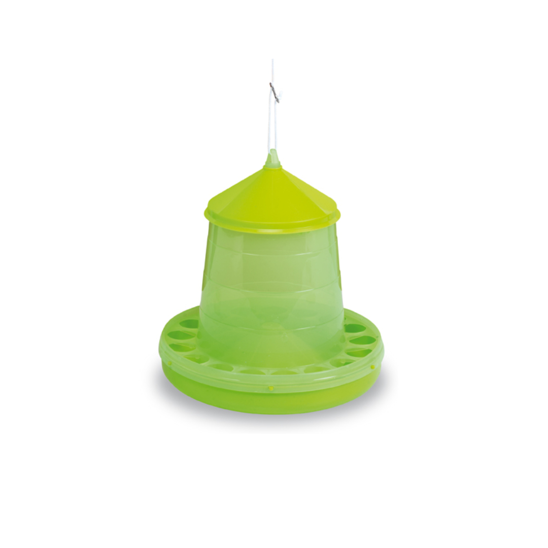GAUN Volailles trémie 4 kg vert lime