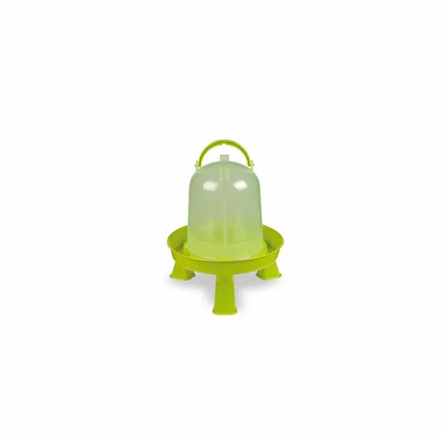 Gaun Volailles Abreuvoir Eco 1,5 L avec Pattes Vert Citron