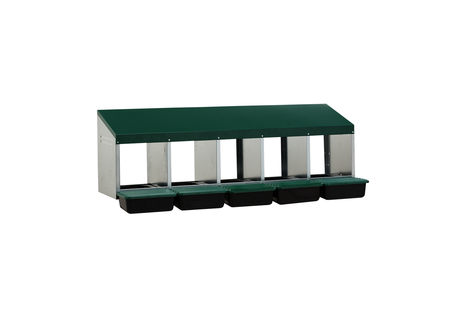 Gaun Volailles pondoir 5 cases fond plastique poules