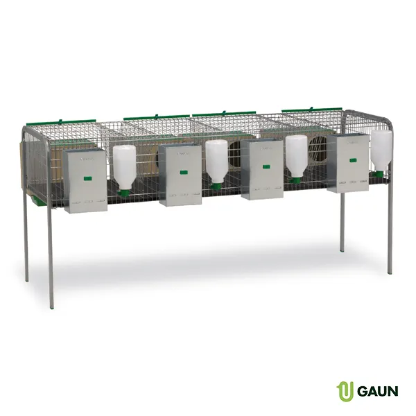 Gaun Lapins Cage Silleda 4 nids avec pattes