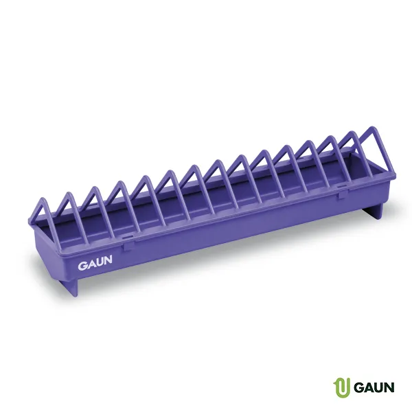 GAUN Volailles mangeoire poussin 50 cm violet