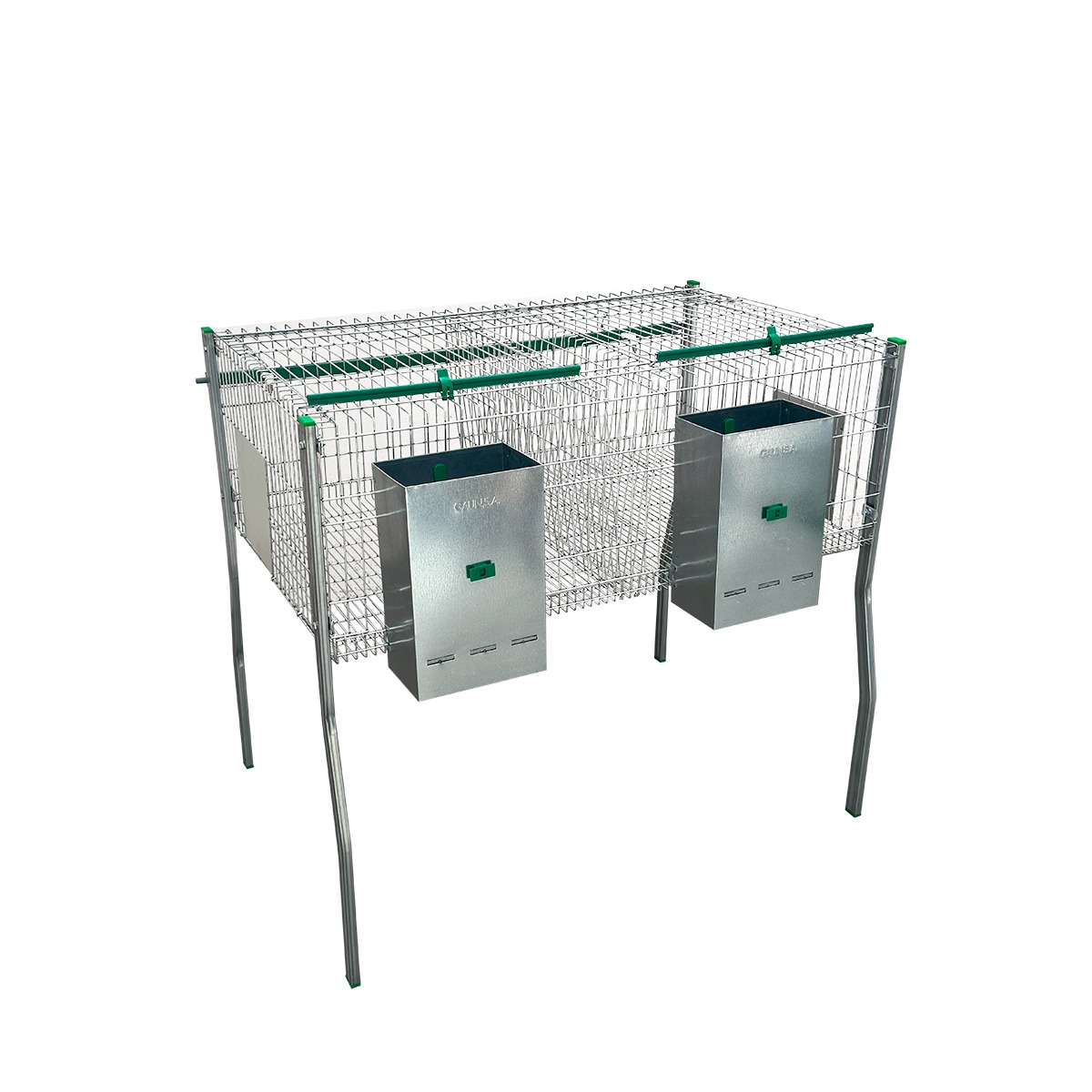 Gaun Lapins cage Familiar 2 compartiments + pipette