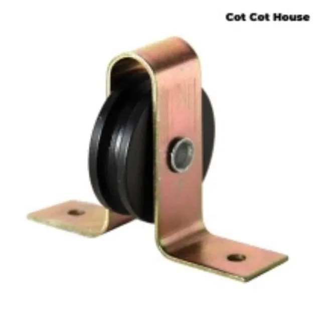 Cot Cot House Portier poulie à chape 2 fixations suspension