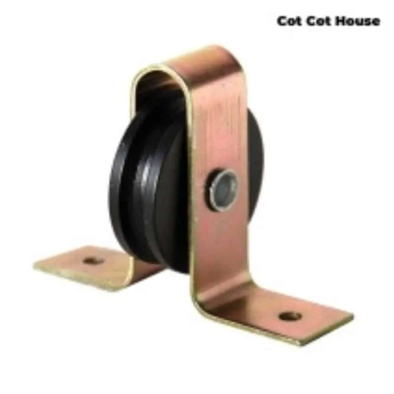 Cot Cot House Portier poulie à chape 2 fixations suspension