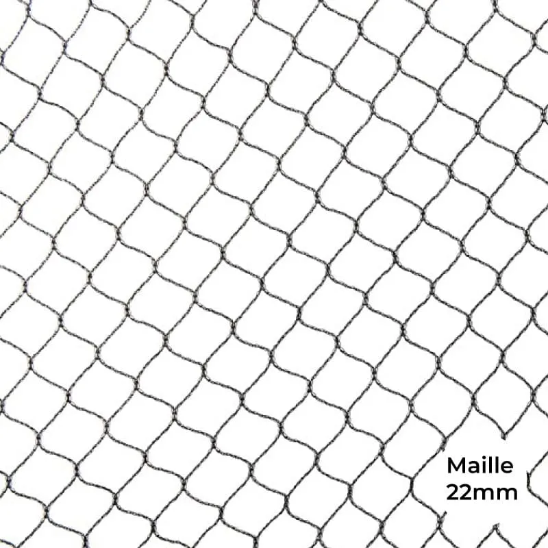 Cot Cot House Enclos filet volière 5x5 m maille 22 mm