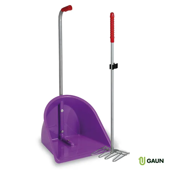 Gaun Chevaux Pelle à Crottin avec Râteau Plastique